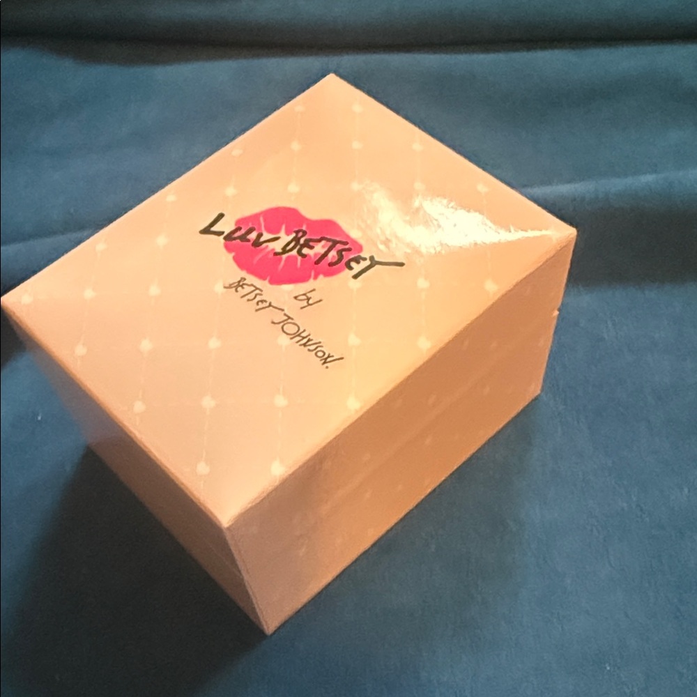 Betsy Johnson Pink jewellery Box